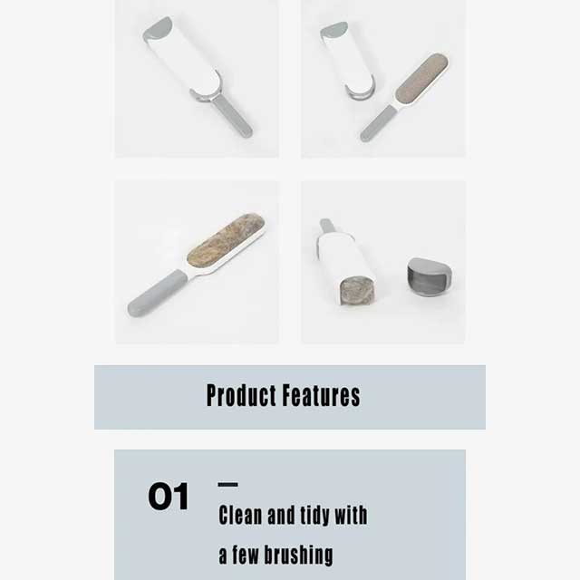 Sticky Brush for Cat Hair & Dandruff Removal – Effective Pet Grooming Tool for Clean & Healthy Fur