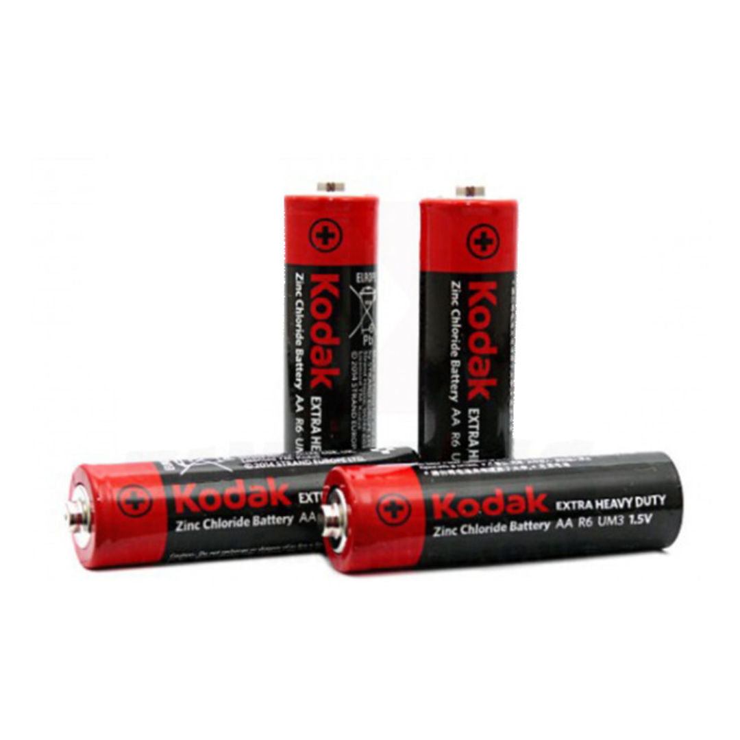 Kodak Super Heavy Duty Zinc Battery, Pack of 4