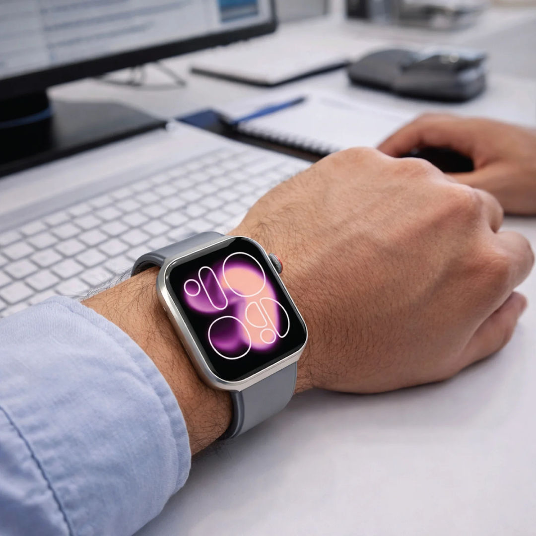 Pawa Glory 2.09inch Smart Watch, Titanium