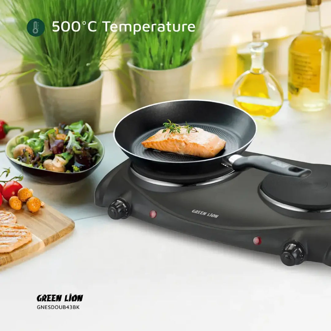 Green Lion Electric Stove, Black