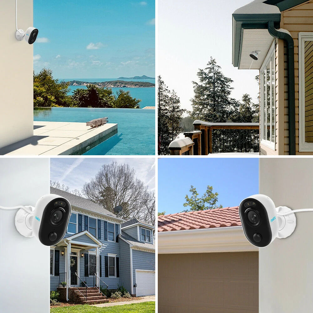 Reolink Lumus WCLMC2KP01 4MP, 2K Wi-Fi Smart Spotlight Security Camera with Color Night Vision & Two-Way Audio