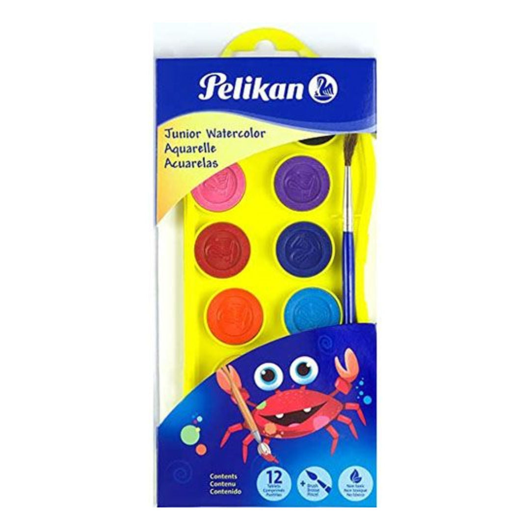 Pelikan Acuarela Watercolour Set, 12 Colours