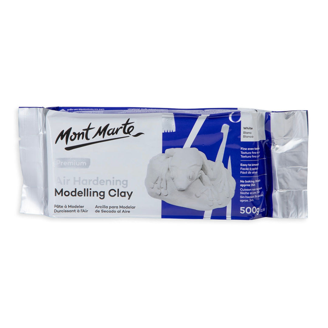 Mont Marte Air Hardening Modelling Clay, Premium, 500gm