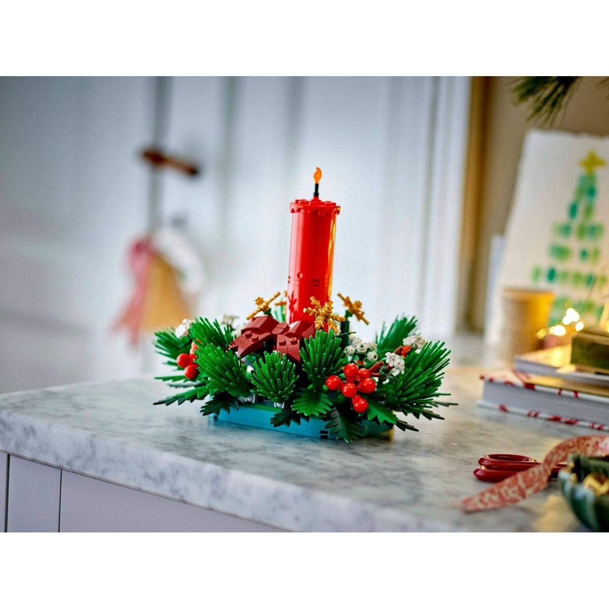 LEGO Christmas Table Decoration 40743 Building Set 433 Pieces, For Age 12+ Years