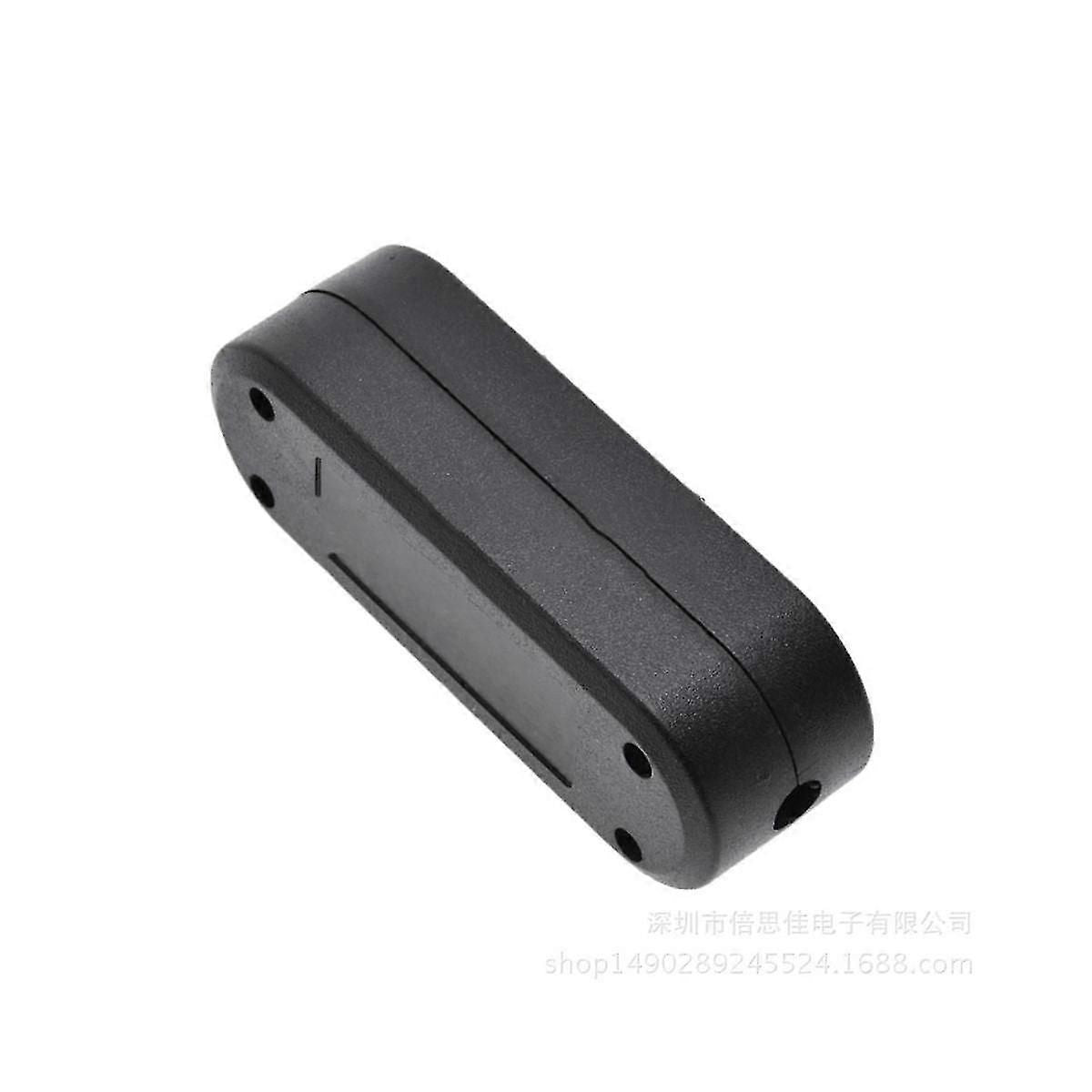 Embedded Wire Switch Black Duplex Switch Straight-through Rocker Switch Suitable For Dual-control D
