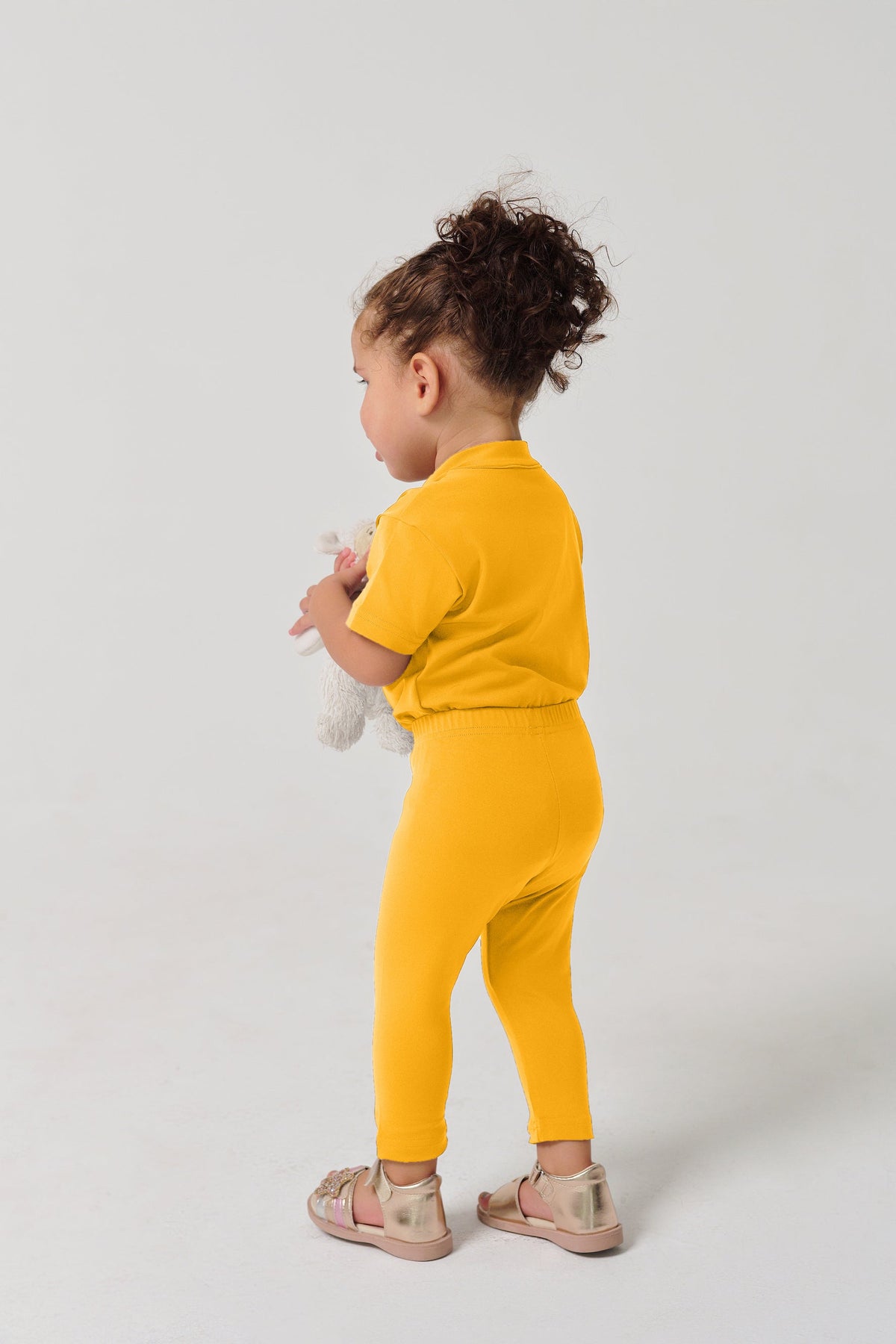 MULU Classic Unisex Baby Tights - Yellow