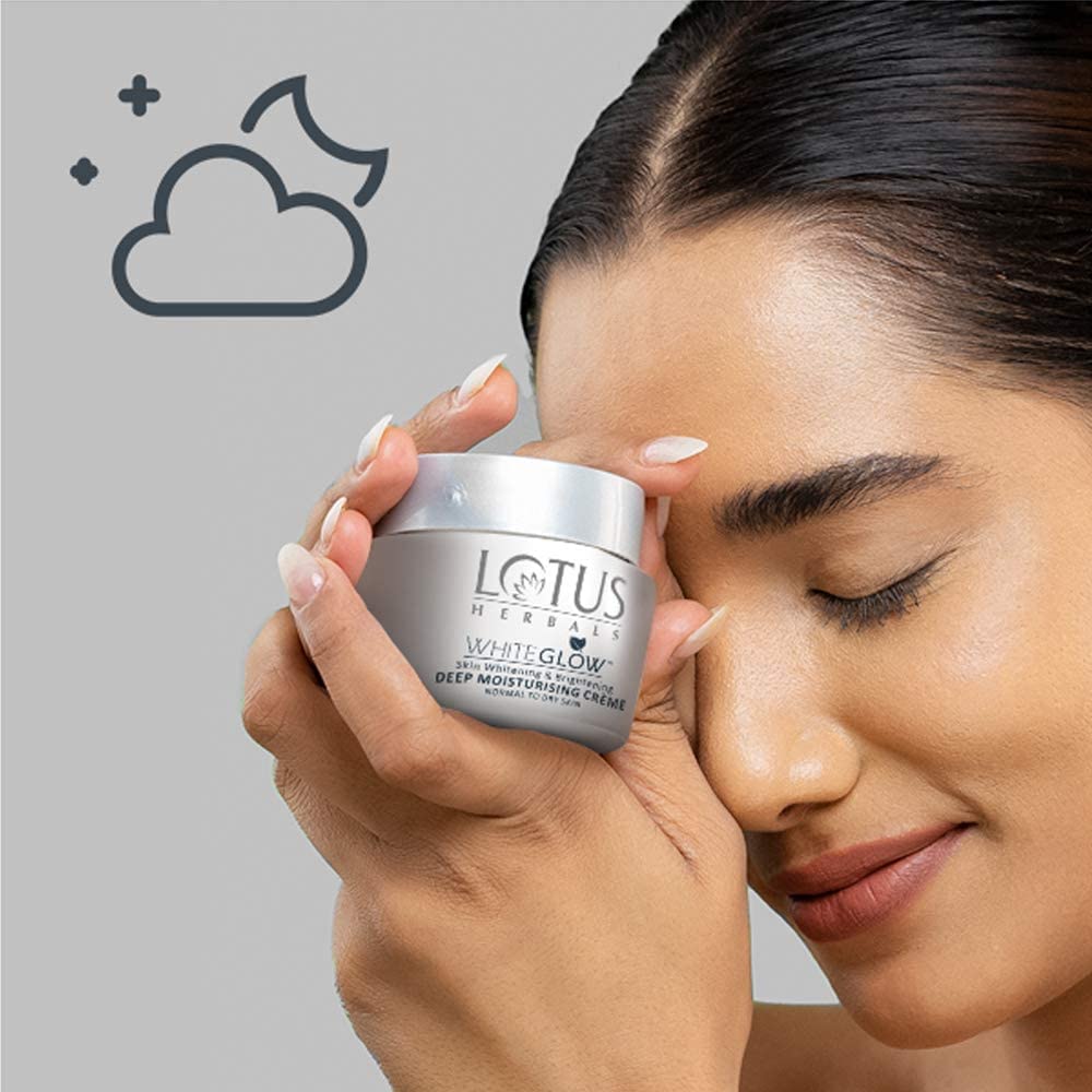 Lotus Herbal Whiteglow Skin Whitening & Brightening Night Creme 60 Gms