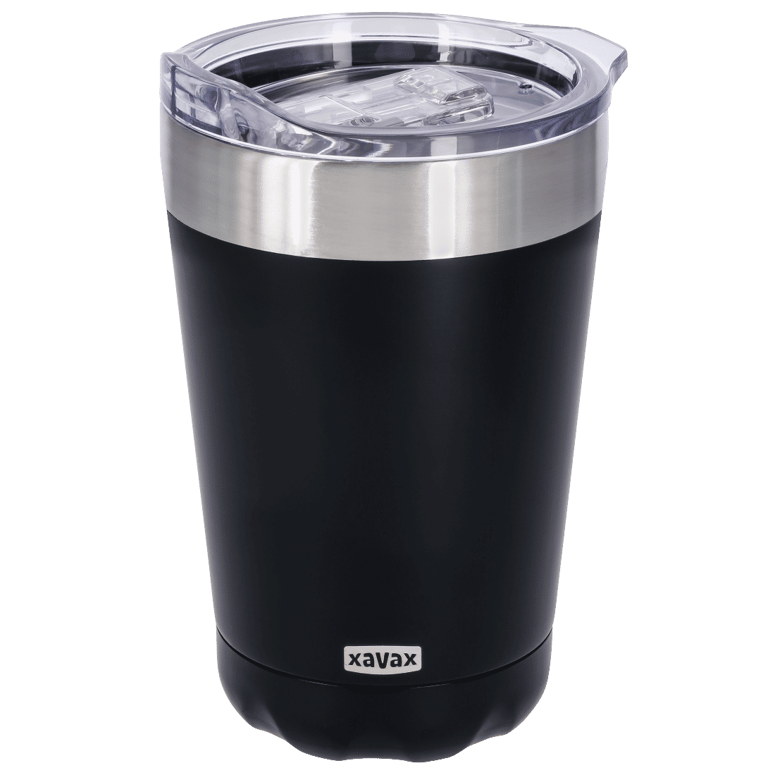 XAVAX 111248 "Office" Insulated Mug, 270 ml, black