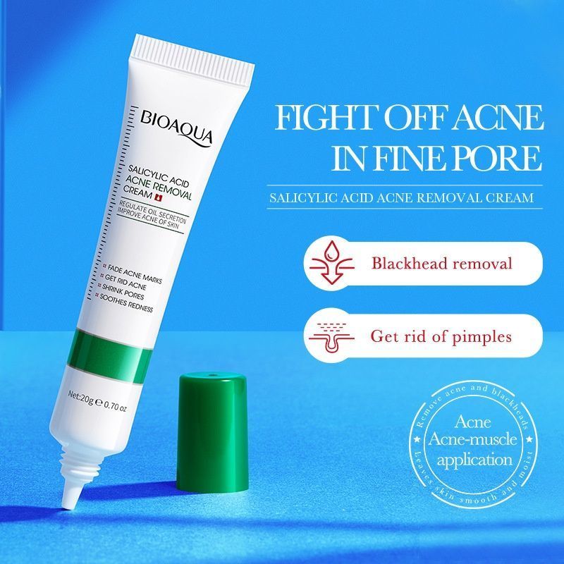 Salicylic Acid Moisturizing Face Cream for Acne & Scar Fading - BQY49044