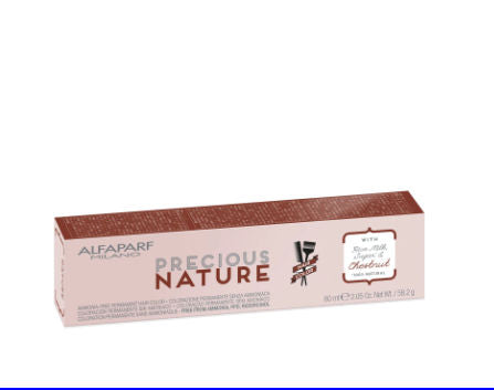 Alfaparf Precious Nature Permanent cosmetic color free from ammonia, PPD and resorcinol - Naturals - 1 Black