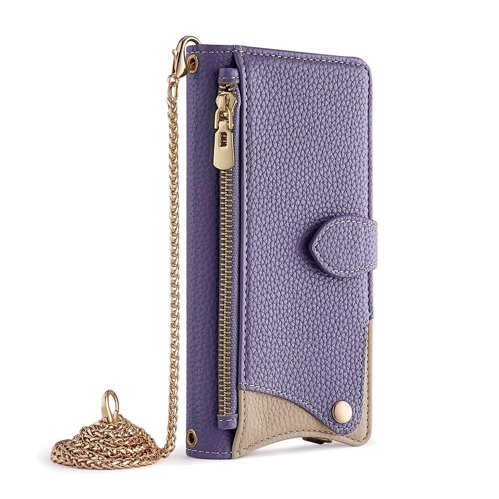 Litchi Leather Case For Huawei nova 12i / Enjoy 70 Pro