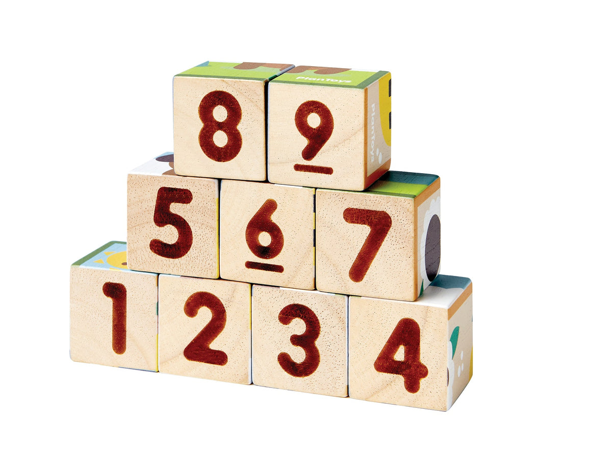 PlanToys Animal Puzzle Cubes