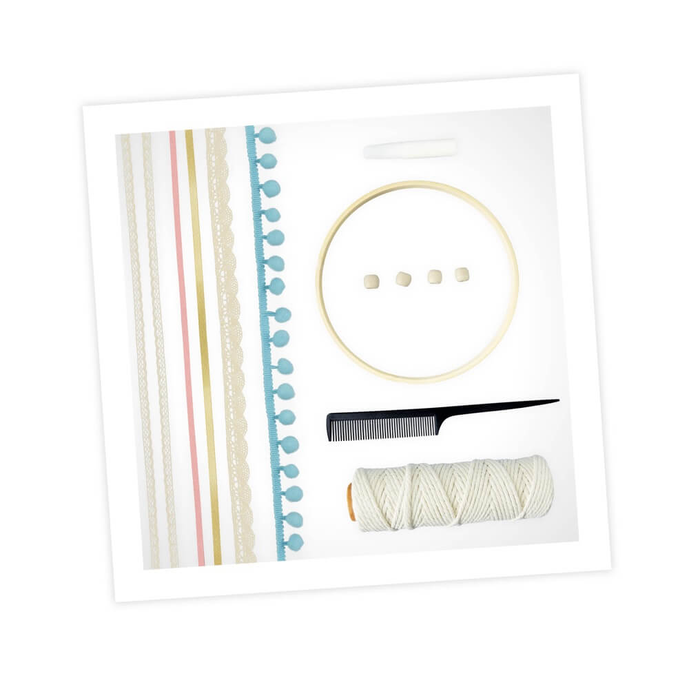 Buki France Macrame DIY Dreamcatcher Craft Kit