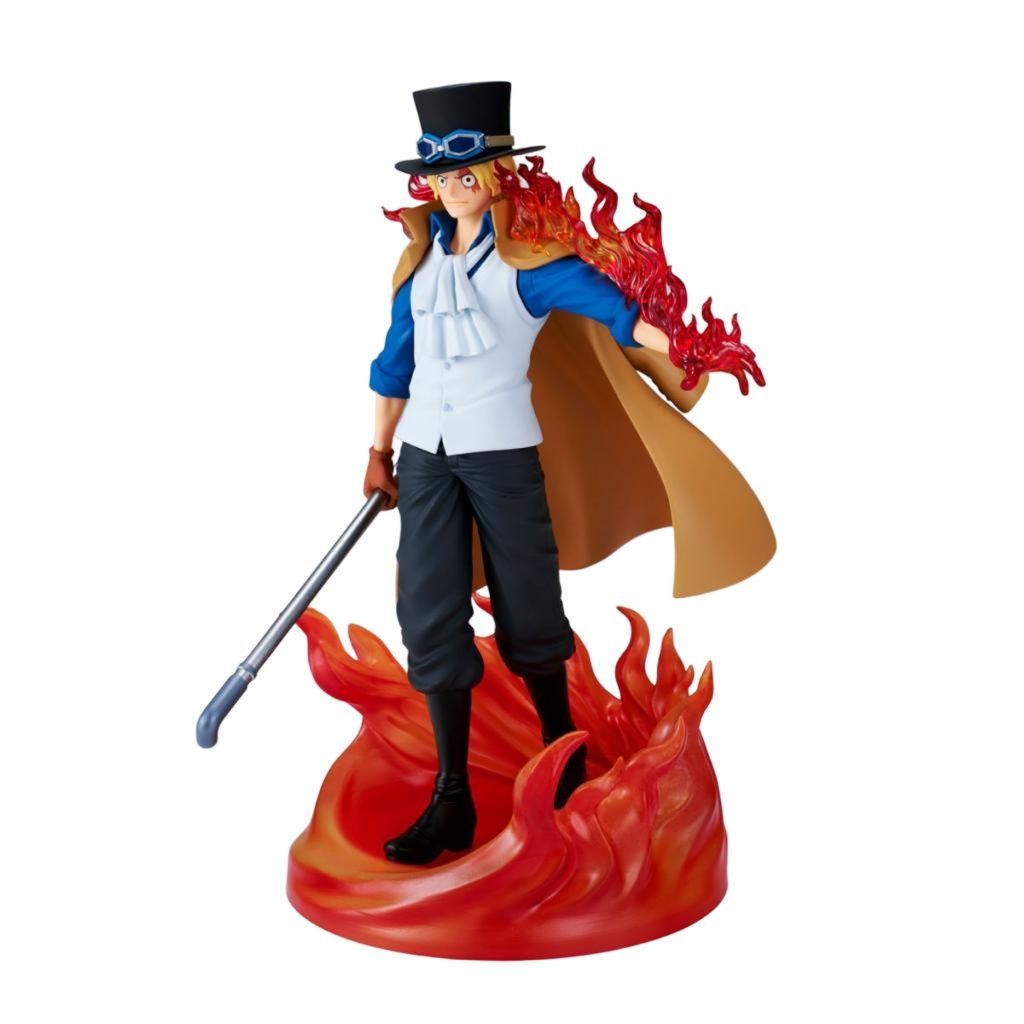 Banpresto The Shukko One Piece Sabo Flame Arm Figure, 17cm