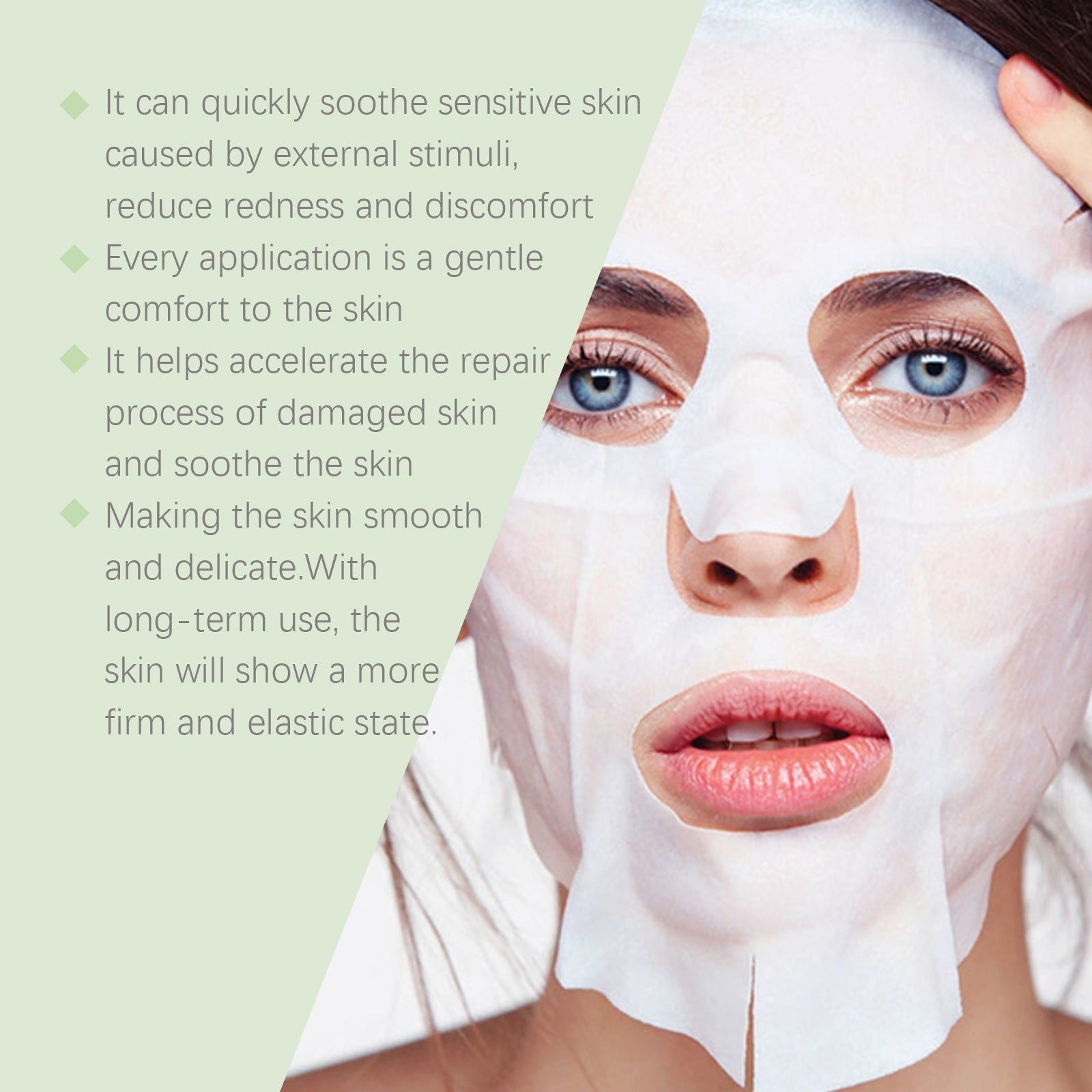 Collagen Tea Tree Skin Care Mask, Hydrating, Brightening, Anti-Aging, Moisturizing, Radiant Skin ,1pcs
