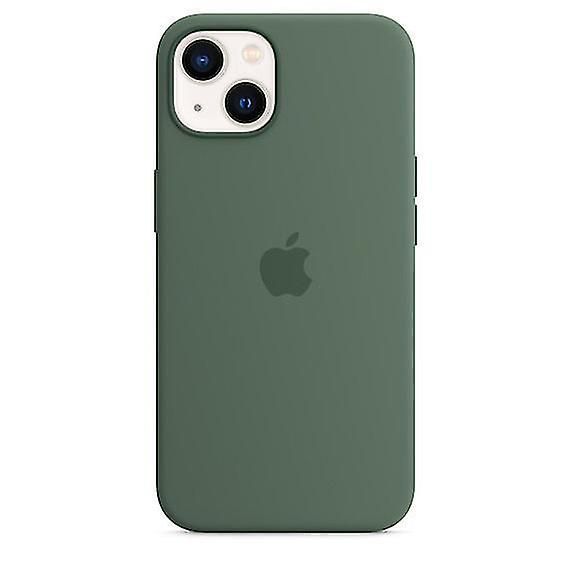 For iPhone 13 - Silicone Case with MagSafe, Protective and Stylish Phone Cover