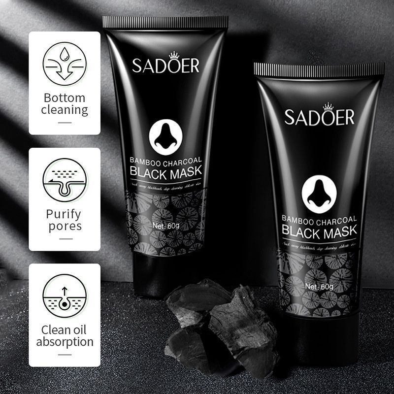 Bamboo Charcoal Blackhead Removal Peel-Off Nose Mask - SD31080