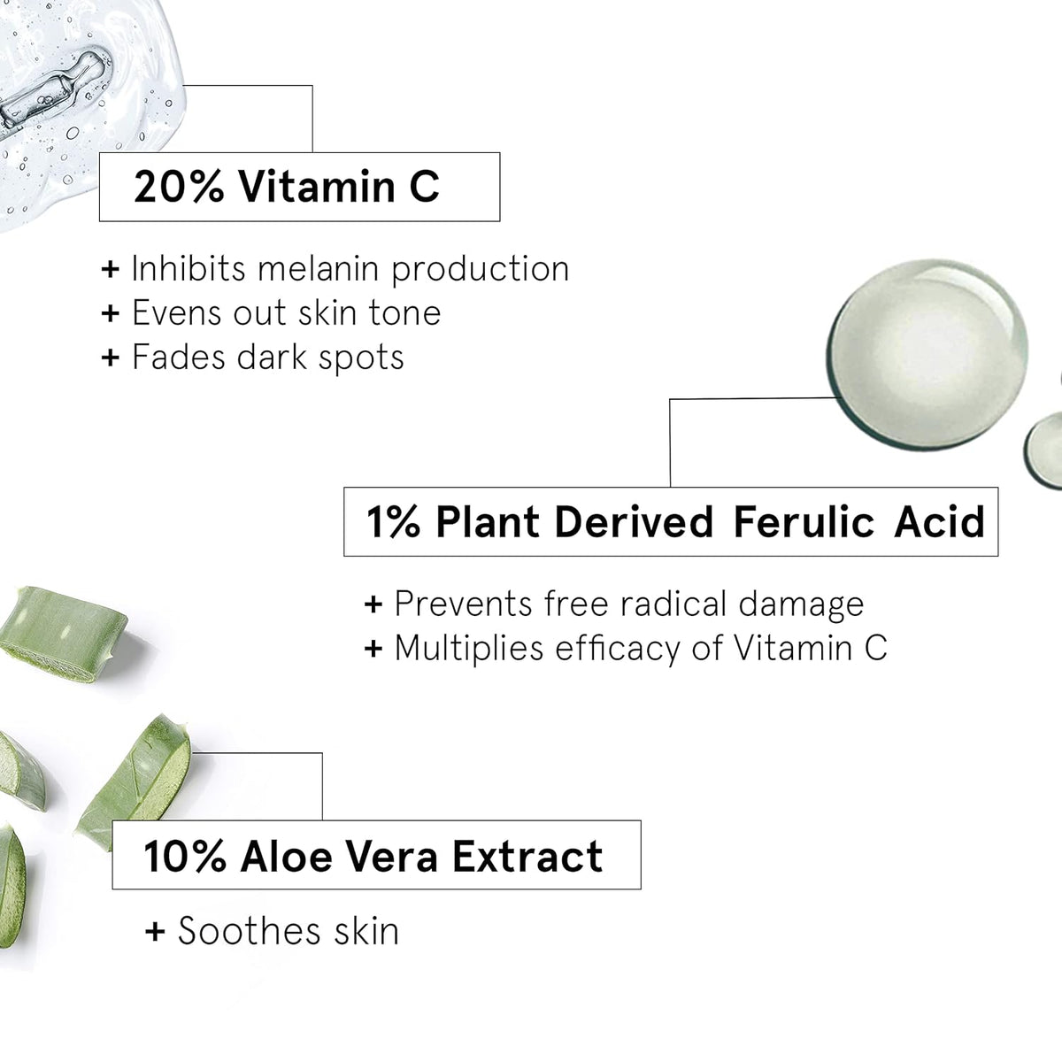 Be Bodywise 20% Vitamin C Serum for Bright & Glowing Skin 20ml