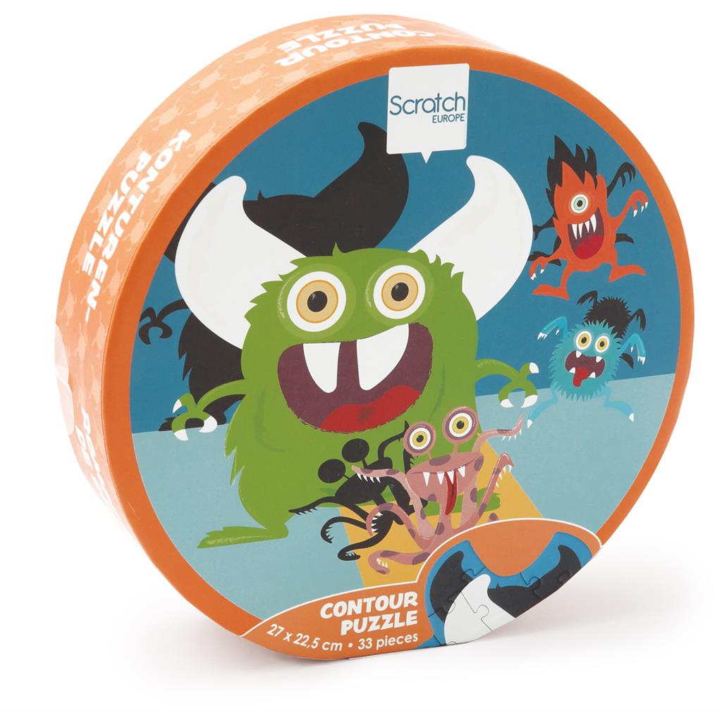 Contour Puzzle/Monster
