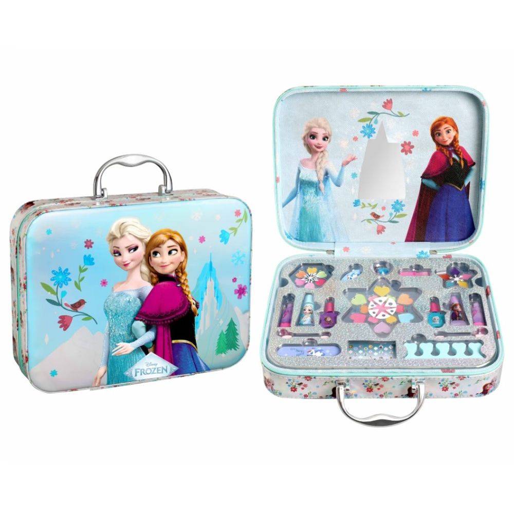 Air-Val Disney Frozen Makeup Case, Blue