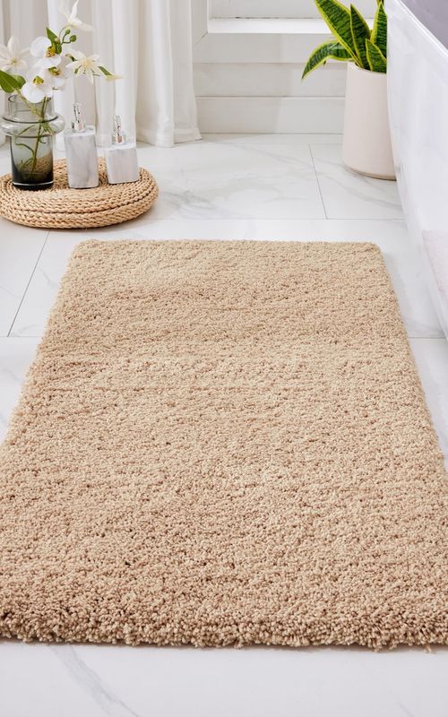 AIESY® Non Slip Fluffy Long Runner Washable Plush Luxury Bath Mat