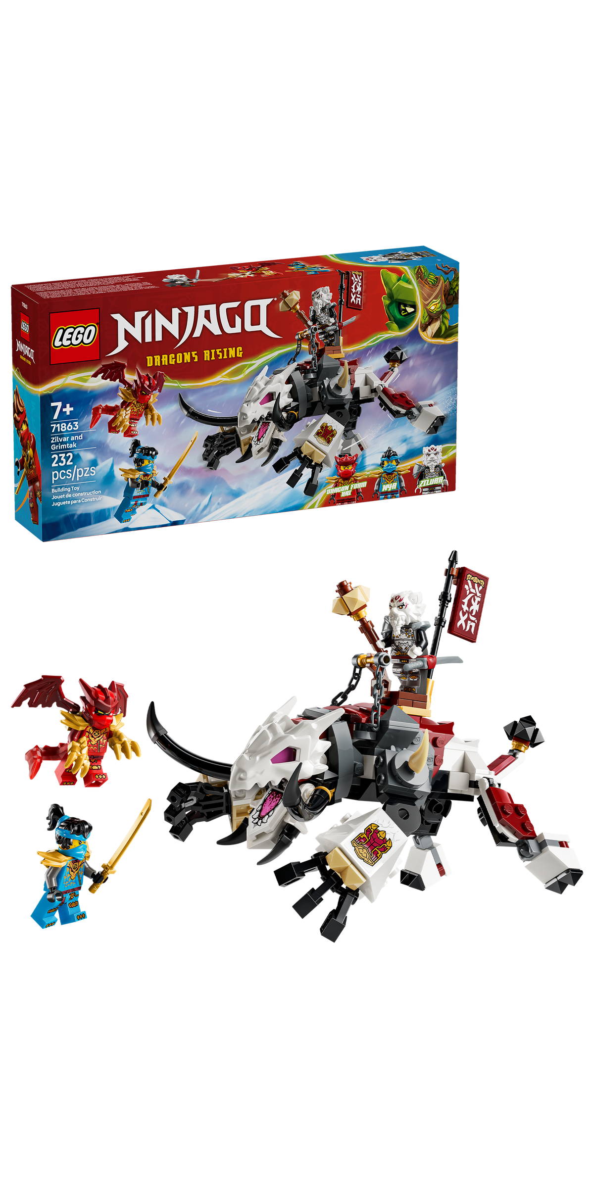 71863 Zilvar And Grimtak The Drago V29