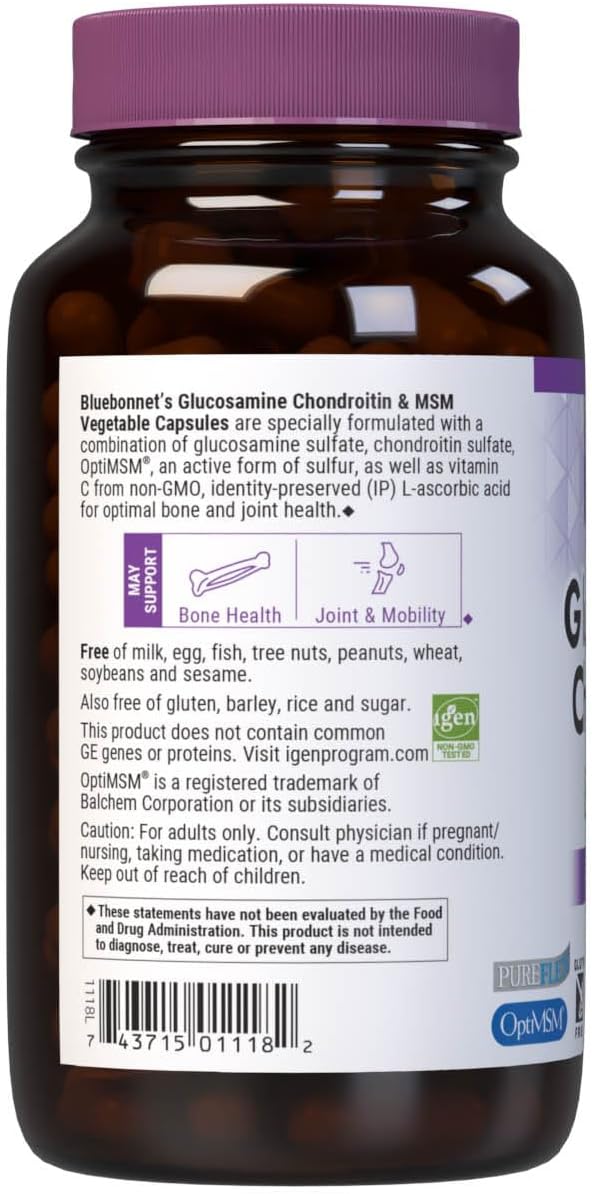 BlueBonnet GLUCO+CHOND+MSM120S