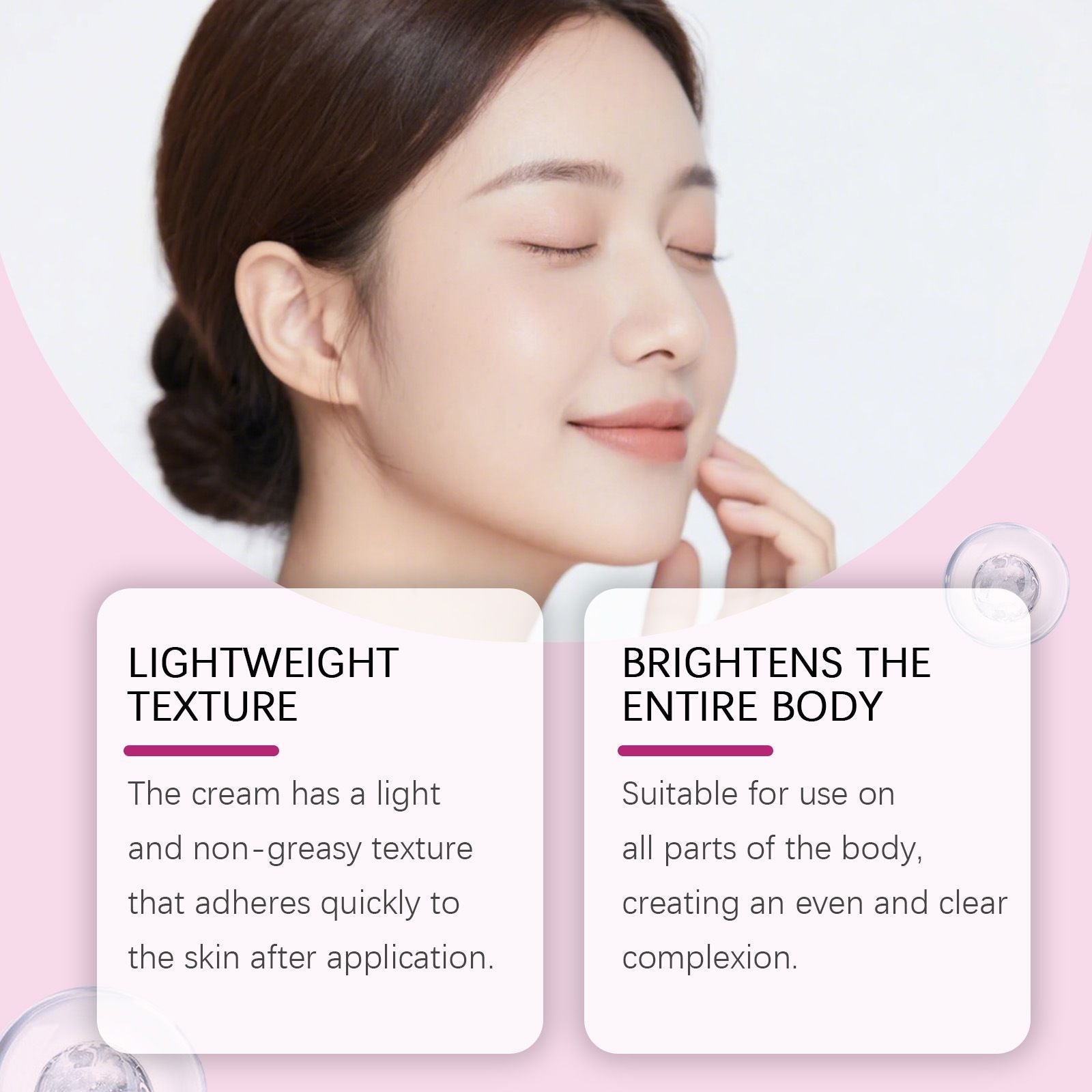 50g Face Moisturizer Cream with Hydrating and Radiant