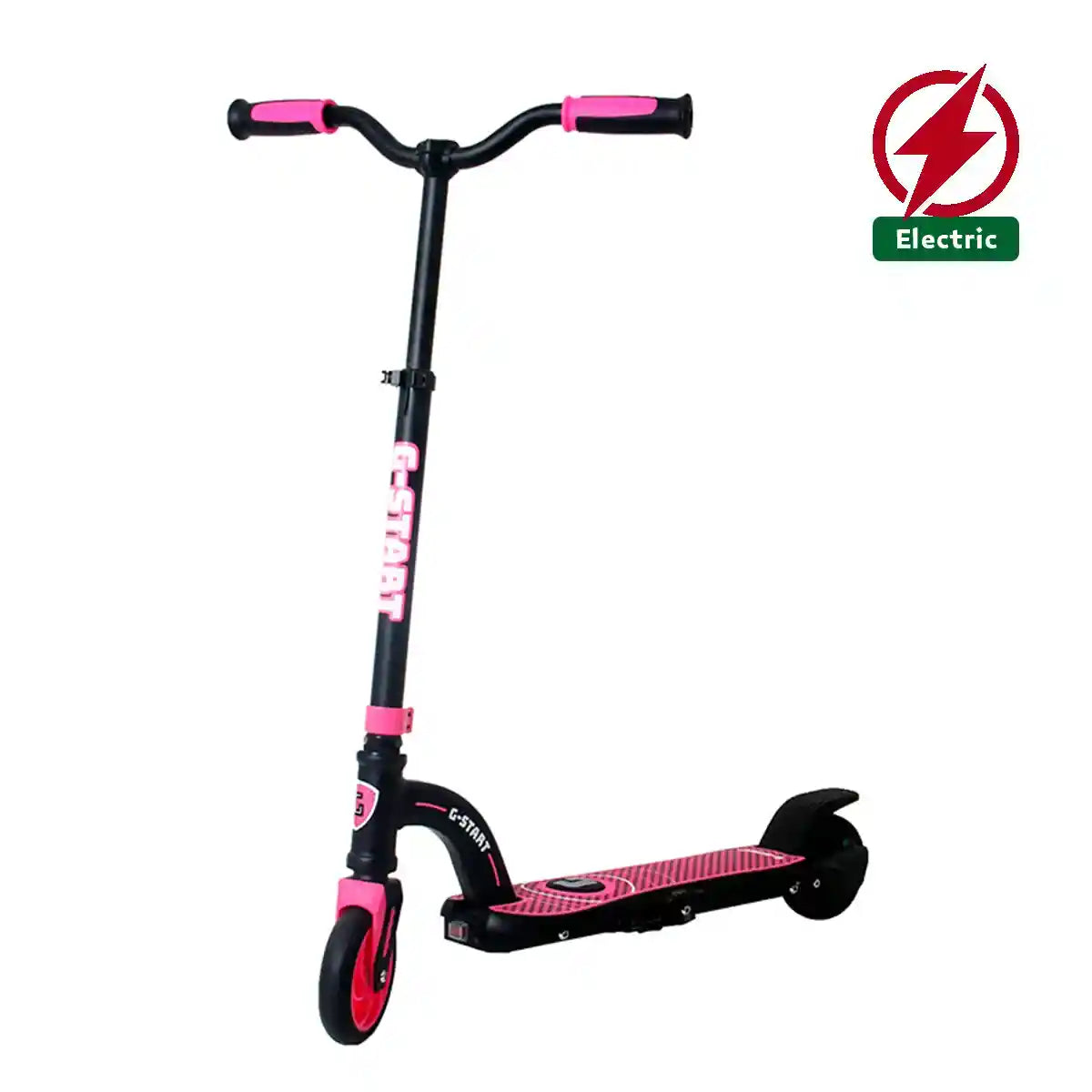 G-Start electric scooter with 24V, 3.6Ah lithium battery, 150watt motor and gravity sensor.