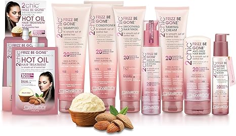 Giovanni 2chic Frizz Be Gone Leave-in Cond & Elixir 4oz