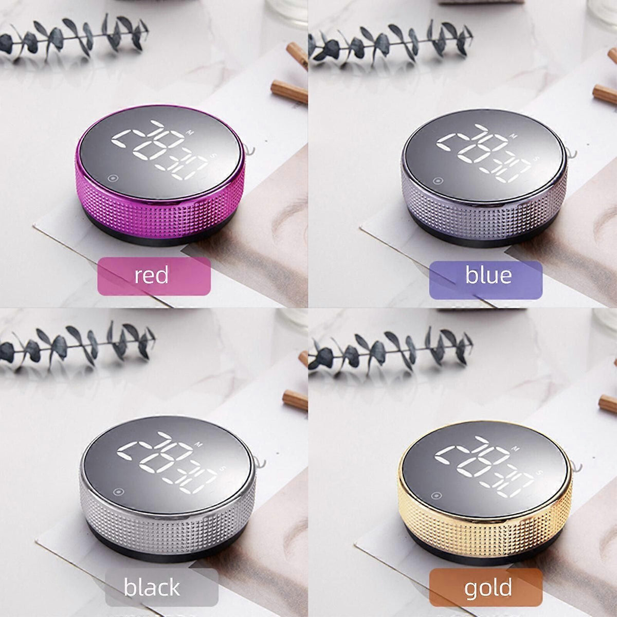 Magnetic Digital Smart Rotation Countdown Timer for Kitchen Home