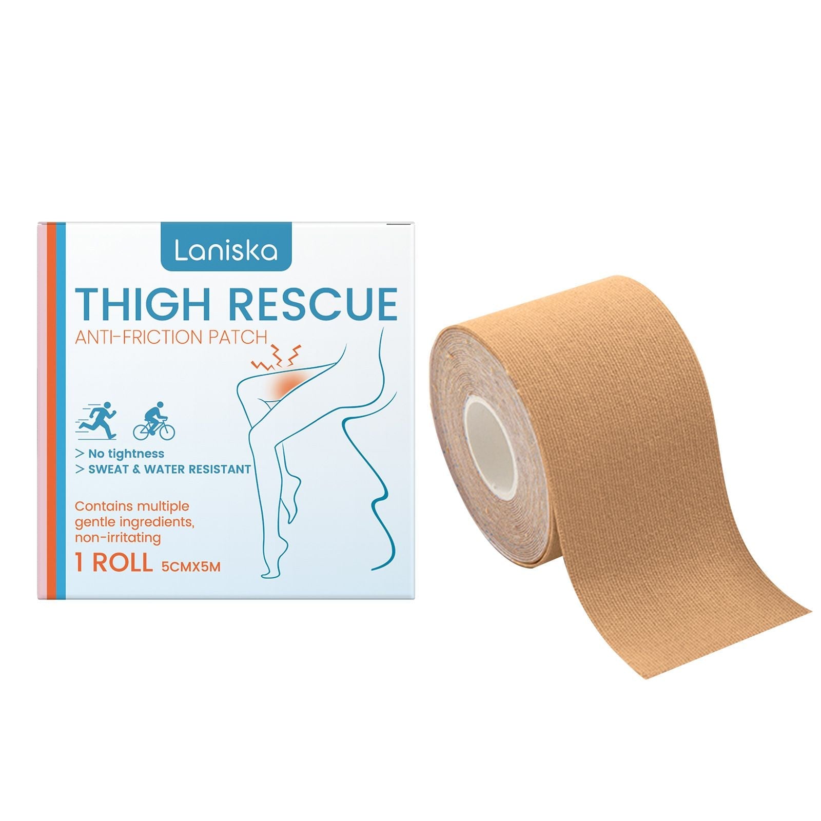 Anti-Chafing Leg Tape Roll Friction Protection
