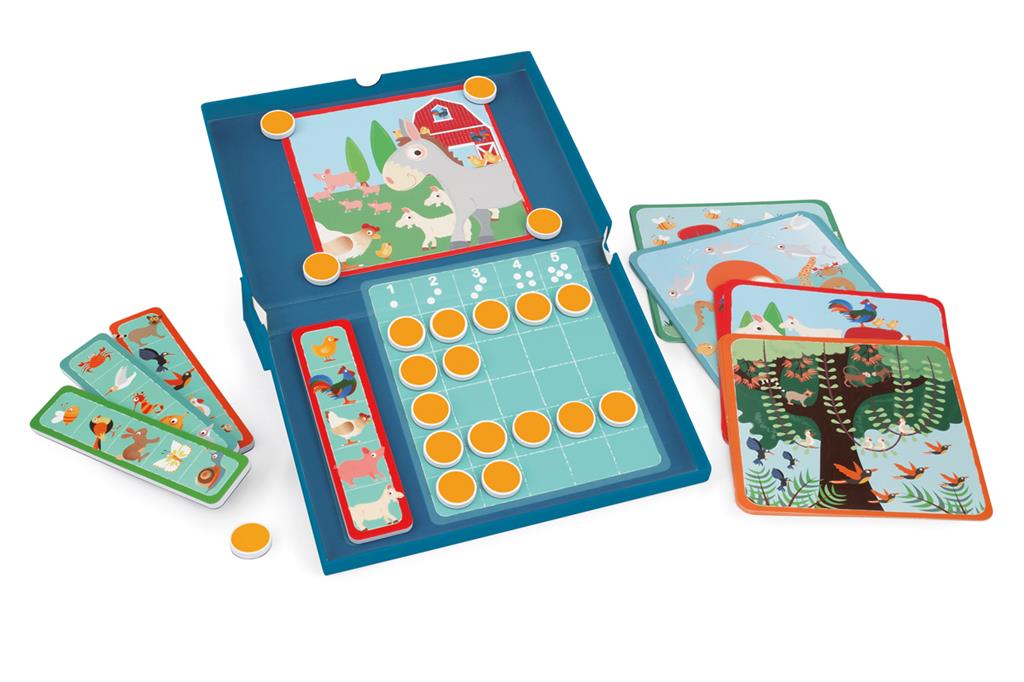 Animal Counting Magnetic, With 20 Challenges And 4 Themes