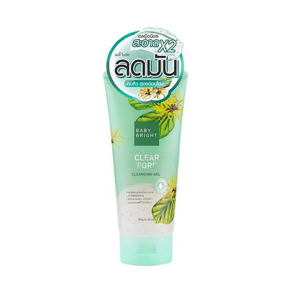 CLEAR PORE CLEANSING GEL 185G BABY BRIGHT (F)
