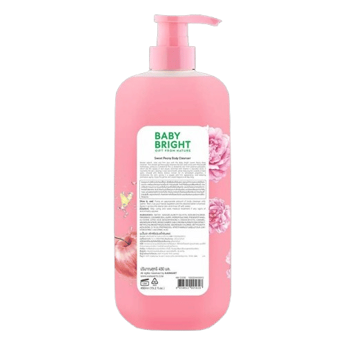 Sweet Peony Body Cleanser 450ml Baby Bright (B)