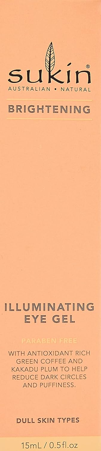 Sukin Brightening Illuminating Eye Gel 15 Ml