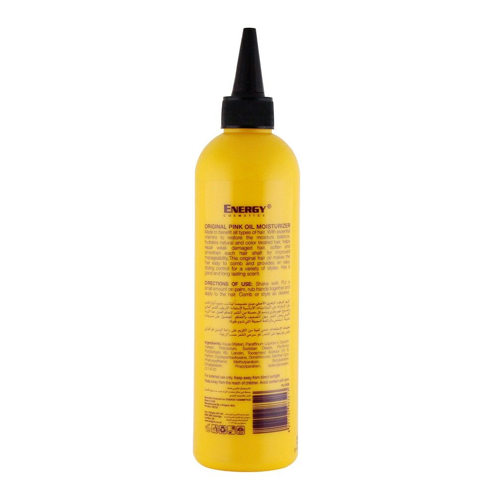 Energy Cosmetics Pink Oil Moisturizer Hair Lotion, 300ml