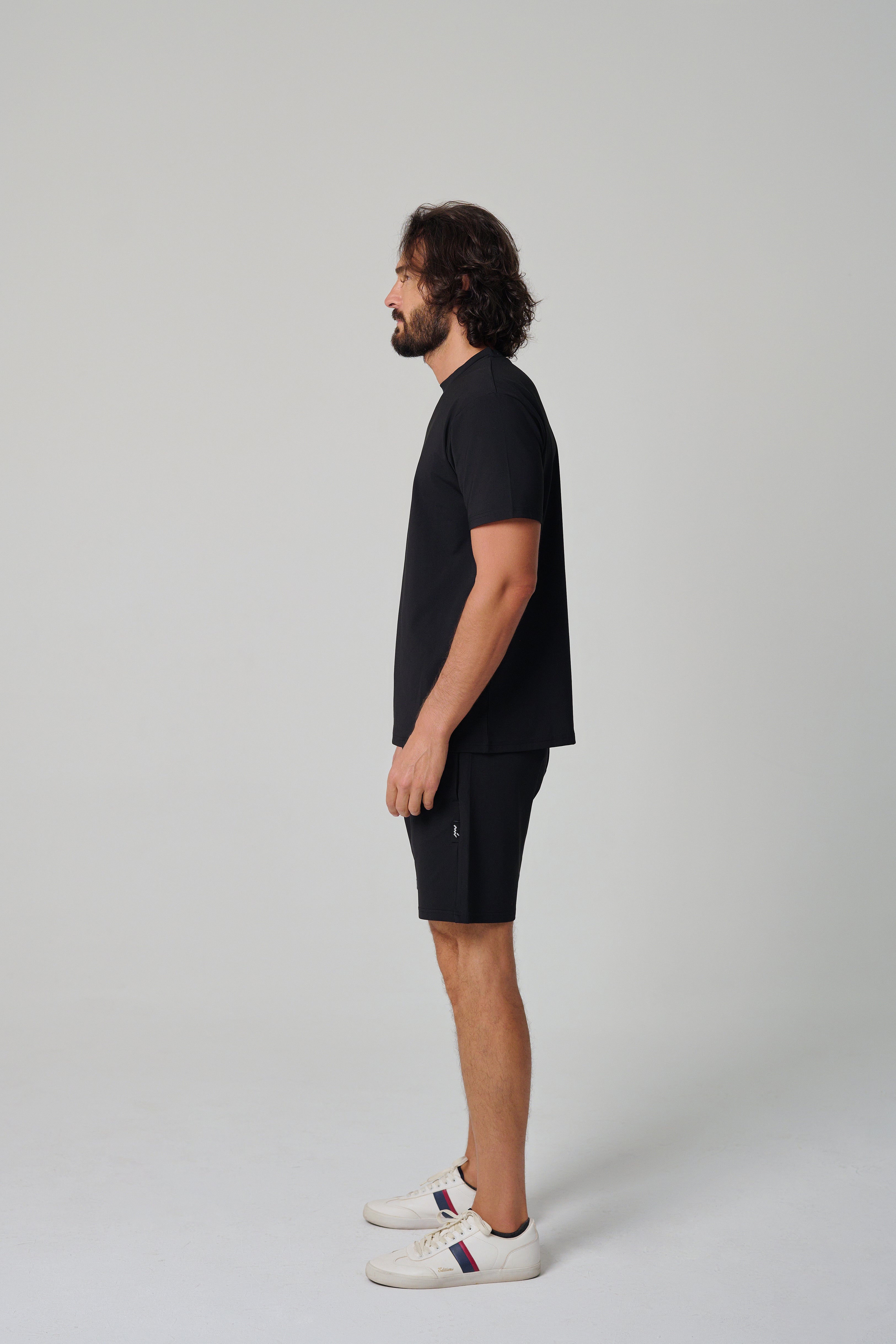 Regular Fit Men T-Shirt - Black