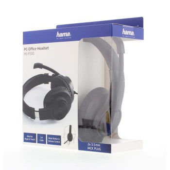 HAMA 139925 "HS-P300" PC Office Headset, Stereo, black
