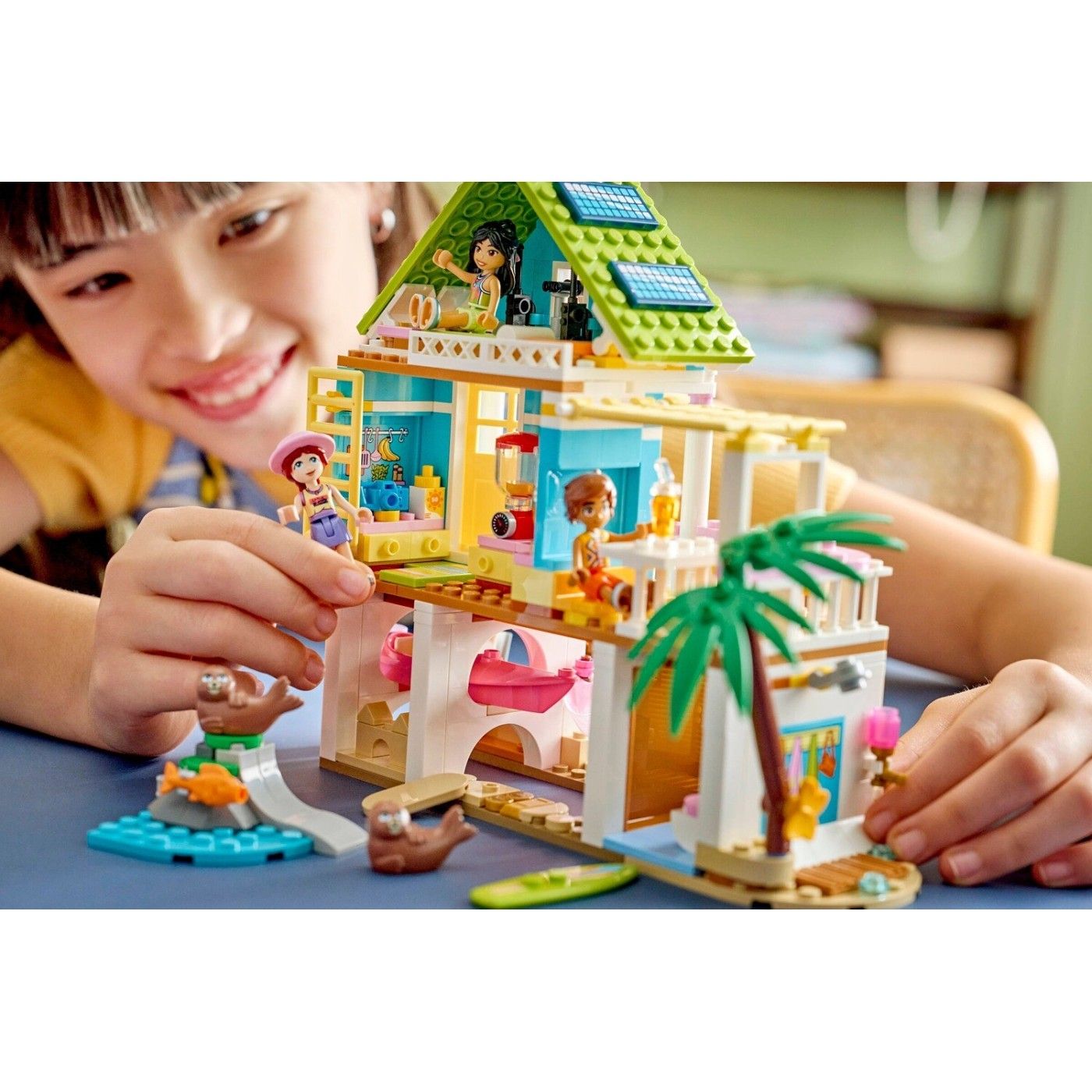 LEGO Friends Beach House with Seals 42699 Building Toy Set, 400 Pieces