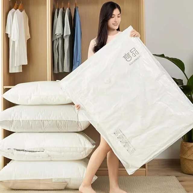 Vacuum Storage Space Sealed Bags – Large, Durable, Reusable, and Vacuum-Seal for Clothes, Bedding, and More