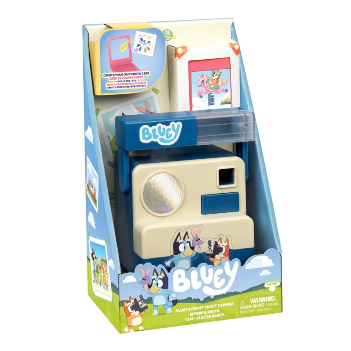 Bluey Series 13 Chikit Chikit Camera Toy (15 x 10 x 25cm), 3+ years