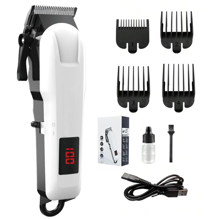 Smart Digital Hair Clipper USB Rechargeable