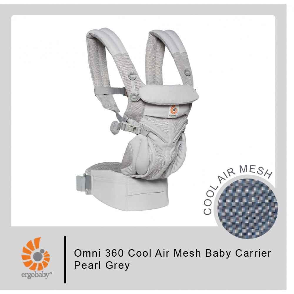 Ergobaby Omni 360 Cool Air Mesh Pearl Grey