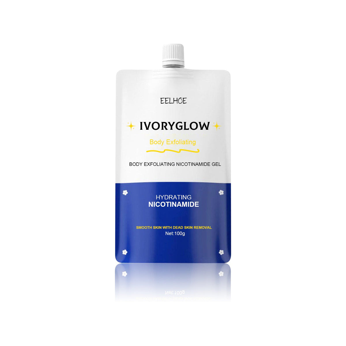 Brighten Skin with Body Exfoliating Niacinamide Gel, Fade Dark Spots, Deep Clean ,100g