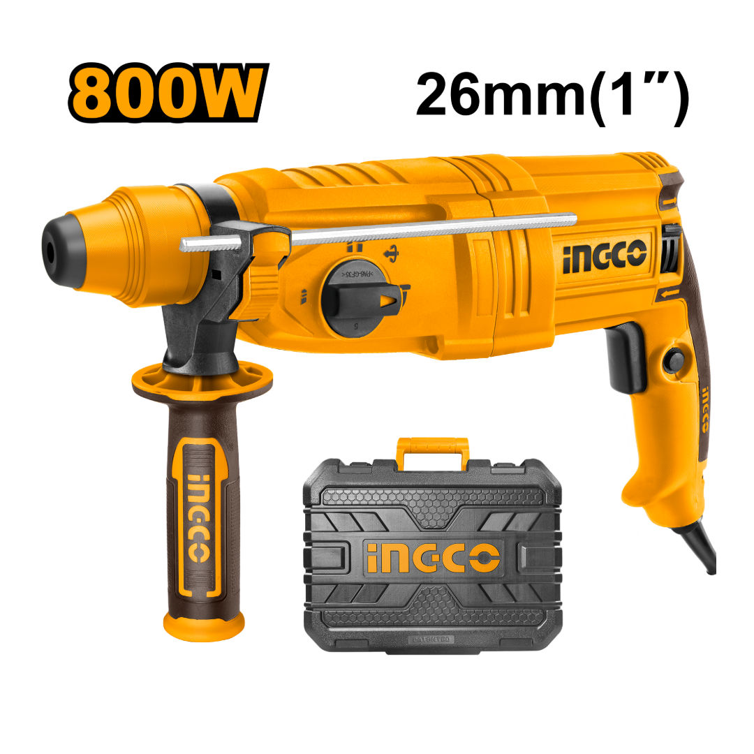 INGCO SDS-Plus Rotary Hammer, 800W