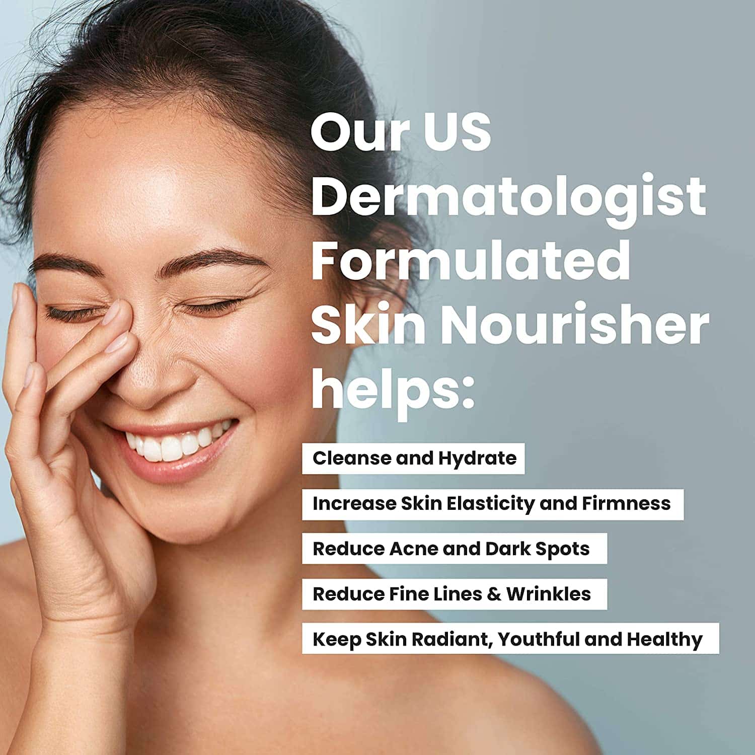 Wellbeing Nutrition Skin Fuel | Collagen Builder L-Glutathione Hyaluronic Acid Matcha Green Tea Aloe Vera Grape Seed Vit E