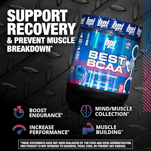 BPI Best BCAA 30serve Blu Raspberry 300G