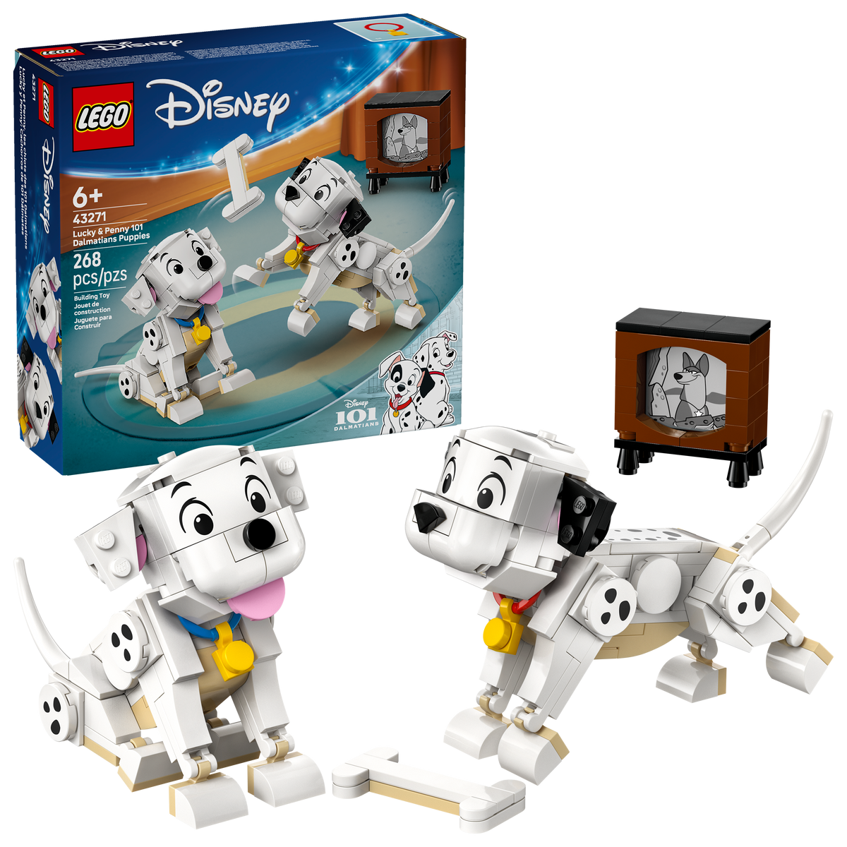 43271 Lucky & Penny 101 Dalmatians.. V29