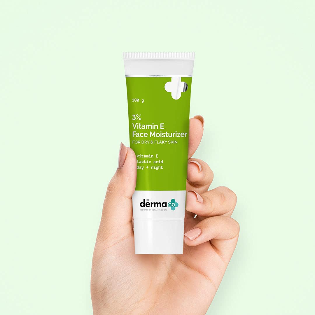 THE DERMA CO 3% Vitamin E Face Moisturizer 100 GM